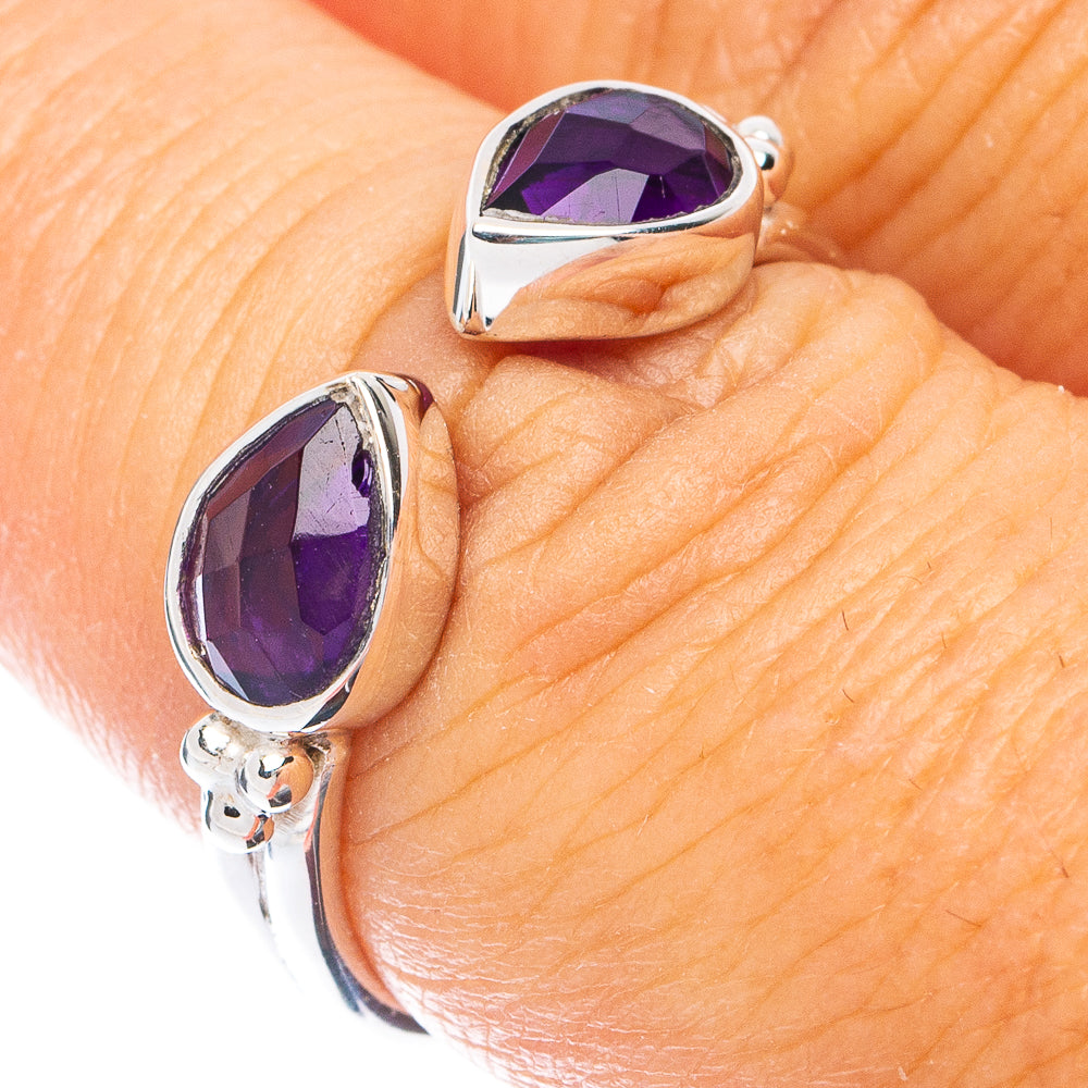 Premium Amethyst Ring Size 7 (925 Sterling Silver) RING7758