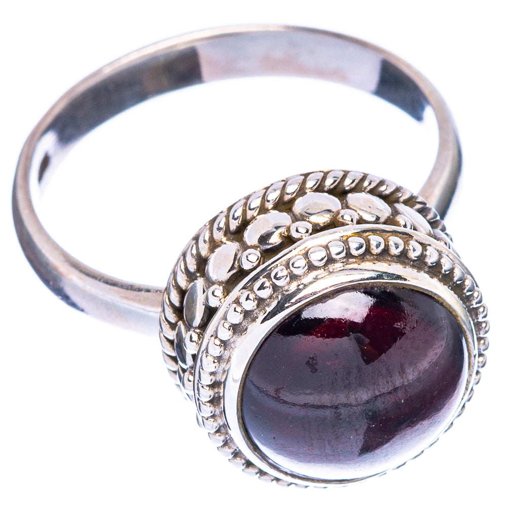 Garnet Ring Size 6.5 (925 Sterling Silver) R146923