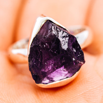 Amethyst Ring Size 6 (.925 Sterling Silver)