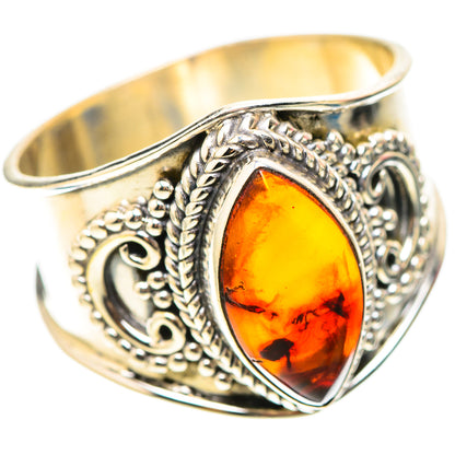 Baltic Amber Ring Size 10 (925 Sterling Silver) RING138484