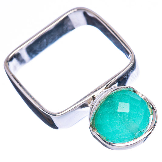 Premium Amazonite Ring Size 8 (925 Sterling Silver) R3602