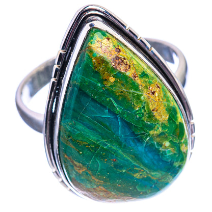 Large Peruvian Opal Ring Size 11 (925 Sterling Silver) R142359