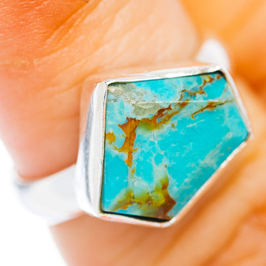 Mojave Turquoise Ring Size 5 (.925 Sterling Silver)