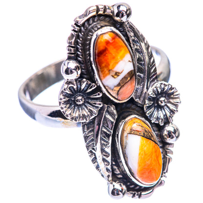 Spiny Oyster Turquoise Ring Size 9.5 (925 Sterling Silver) R140582