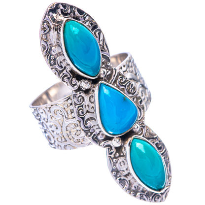 Large Sleeping Beauty Turquoise Ring Size 7 (925 Sterling Silver) R144805