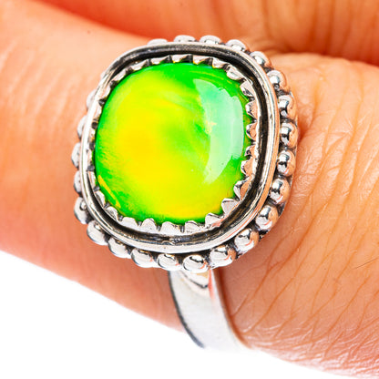Aura Opal Ring Size 7.25 (925 Sterling Silver) R4500