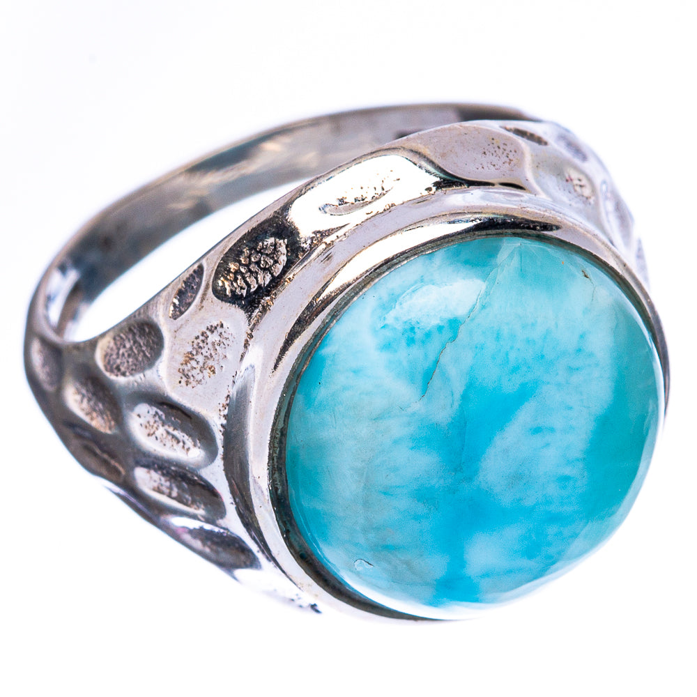 Larimar Ring Size 6.75 (925 Sterling Silver) R2372