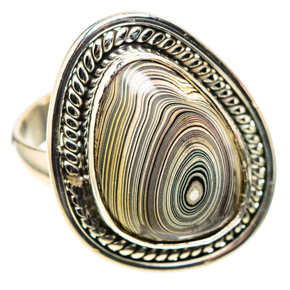 Fordite Ring Size 7.25 (925 Sterling Silver) RING138444