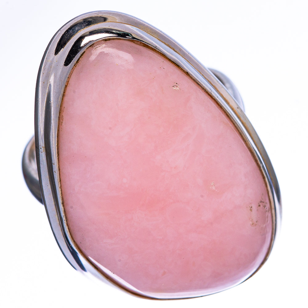 Pink Opal Ring Size 7.25 (925 Sterling Silver) R1395