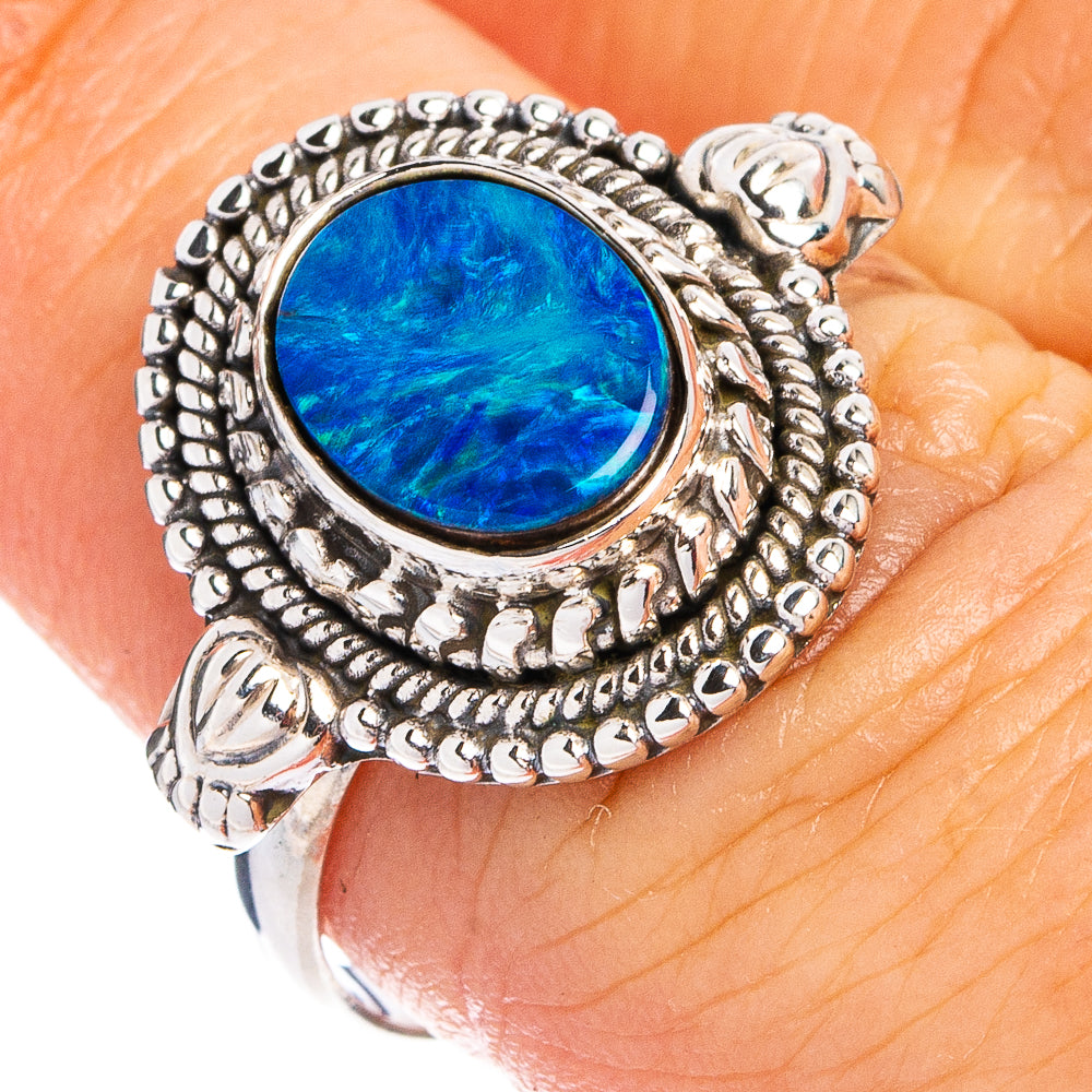 Rare Doublet Opal Ring Size 7 (.925 Sterling Silver)