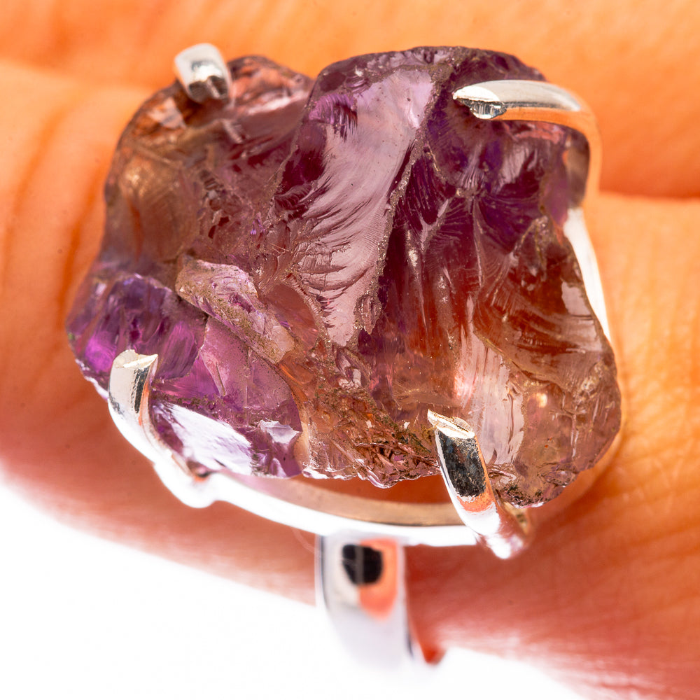 Large Raw Ametrine Ring Size 10.25 (925 Sterling Silver) R141204