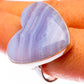 Large Blue Lace Agate Ring Size 10 (925 Sterling Silver) R140770