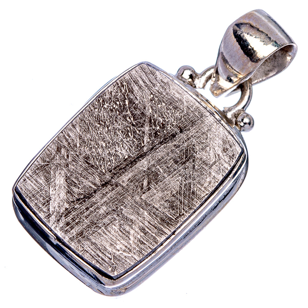 Meteorite Pendant 1 1/4" (925 Sterling Silver) P40273