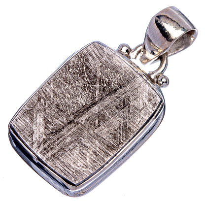 Meteorite Pendant 1 1/4" (925 Sterling Silver) P40273