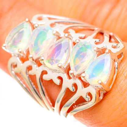 Ethiopian Opal Ring Size 6.5 (925 Sterling Silver) RING139866