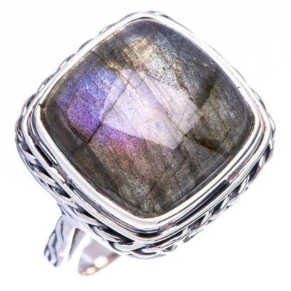Premium Labradorite Ring Size 7 (925 Sterling Silver) R1821