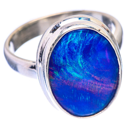 Aura Opal Ring Size 7 (925 Sterling Silver) R140619