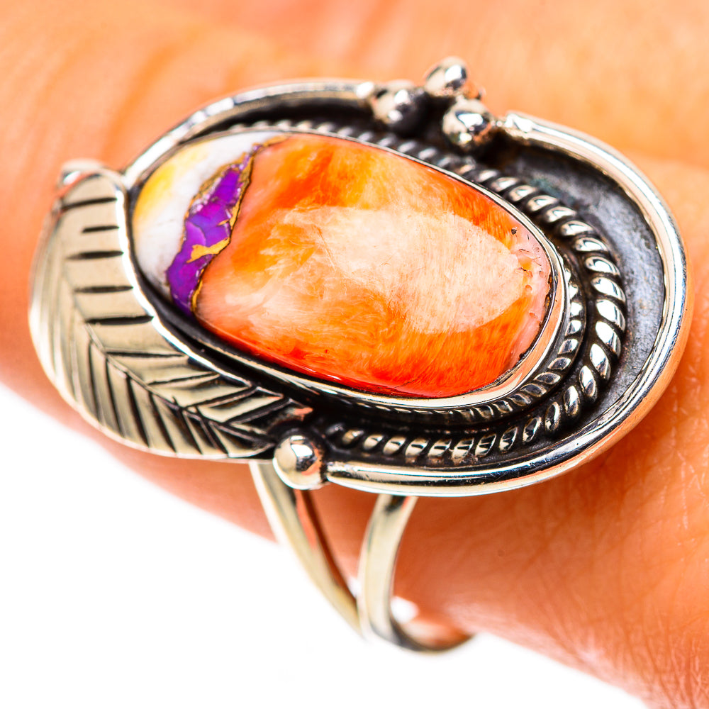 Spiny Oyster Turquoise Ring Size 10 (925 Sterling Silver) RING138537