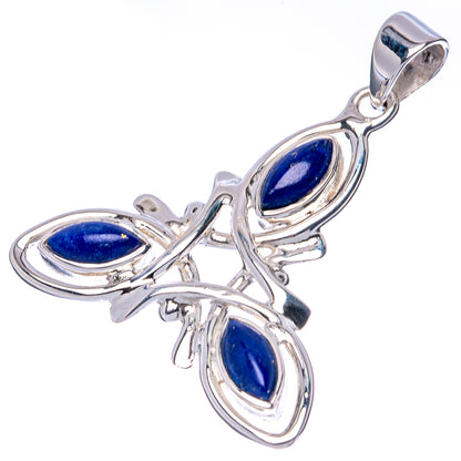 Asc Premium Lapis Lazuli Pendant 1 1/2" (925 Sterling Silver) P42252