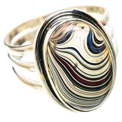Fordite Ring Size 11.5 (925 Sterling Silver) RING138419
