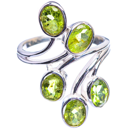 Peridot Ring Size 9.25 (925 Sterling Silver) R142254