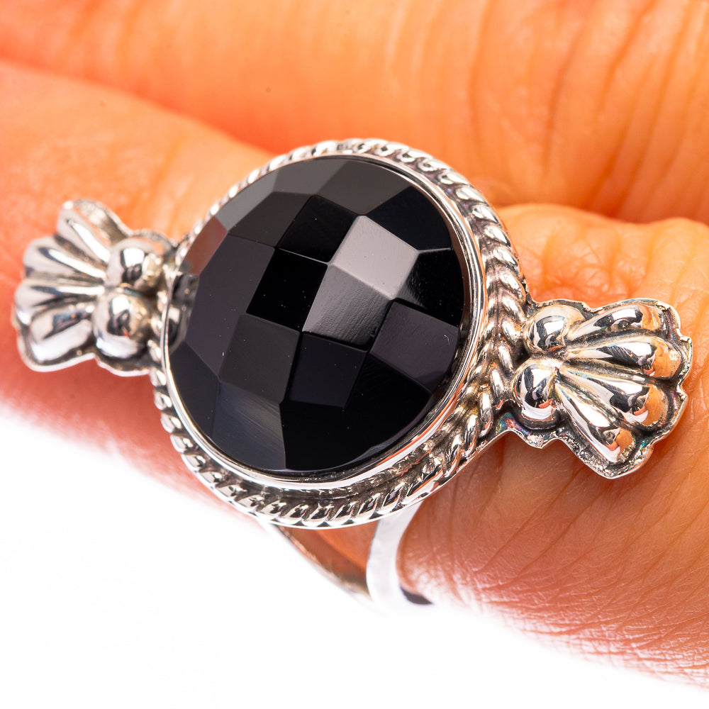 Premium Black Onyx Ring Size 6.25 (925 Sterling Silver) R141825