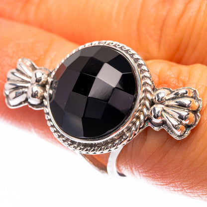 Premium Black Onyx Ring Size 6.25 (925 Sterling Silver) R141825