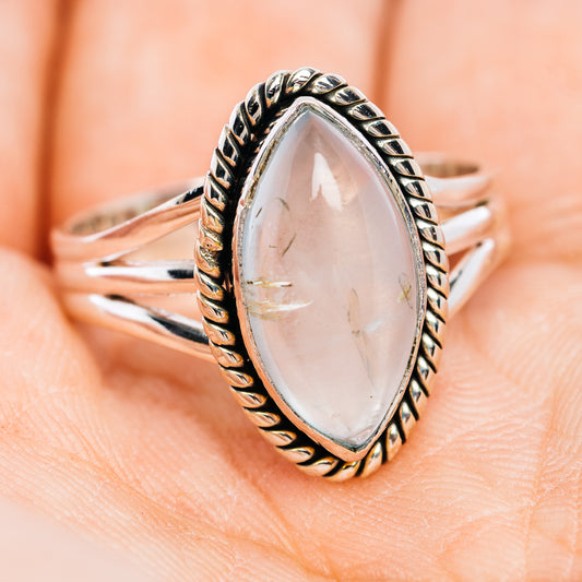 Premium Aquamarine Ring Size 9.75 (.925 Sterling Silver)