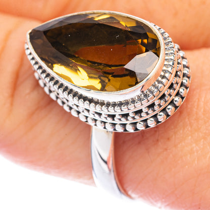 Citrine Ring Size 9.75 (925 Sterling Silver) R144733