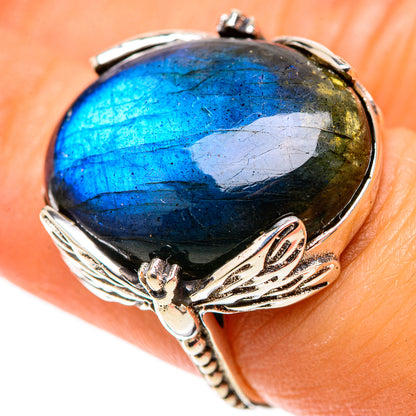 Labradorite Ring Size 7 (925 Sterling Silver) RING138401