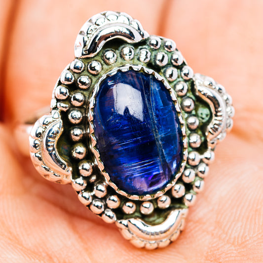 Kyanite Ring Size 8.75 (.925 Sterling Silver)