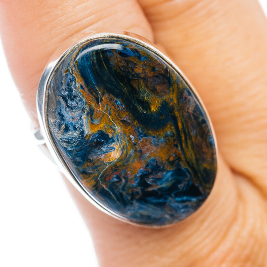 Premium Pietersite Ring Size 8.5 (.925 Sterling Silver)