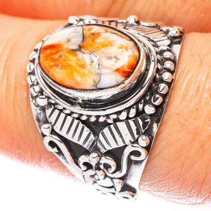 Spiny Oyster Ring Size 7.75 (925 Sterling Silver) R4678