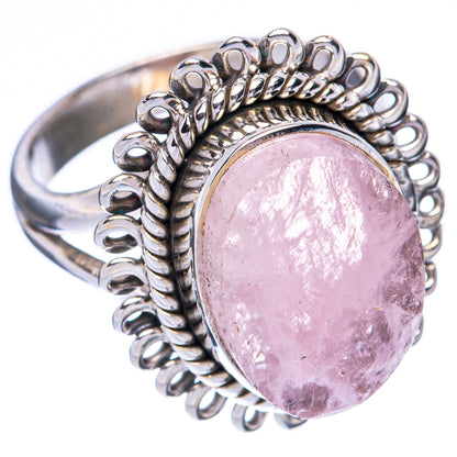Rare Morganite Ring Size 6.25 (925 Sterling Silver) R2131