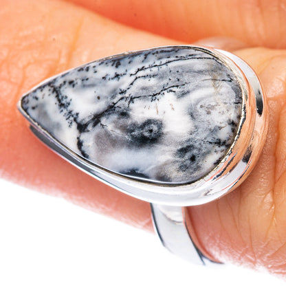 Dendritic Opal Ring Size 6 (925 Sterling Silver) R2944