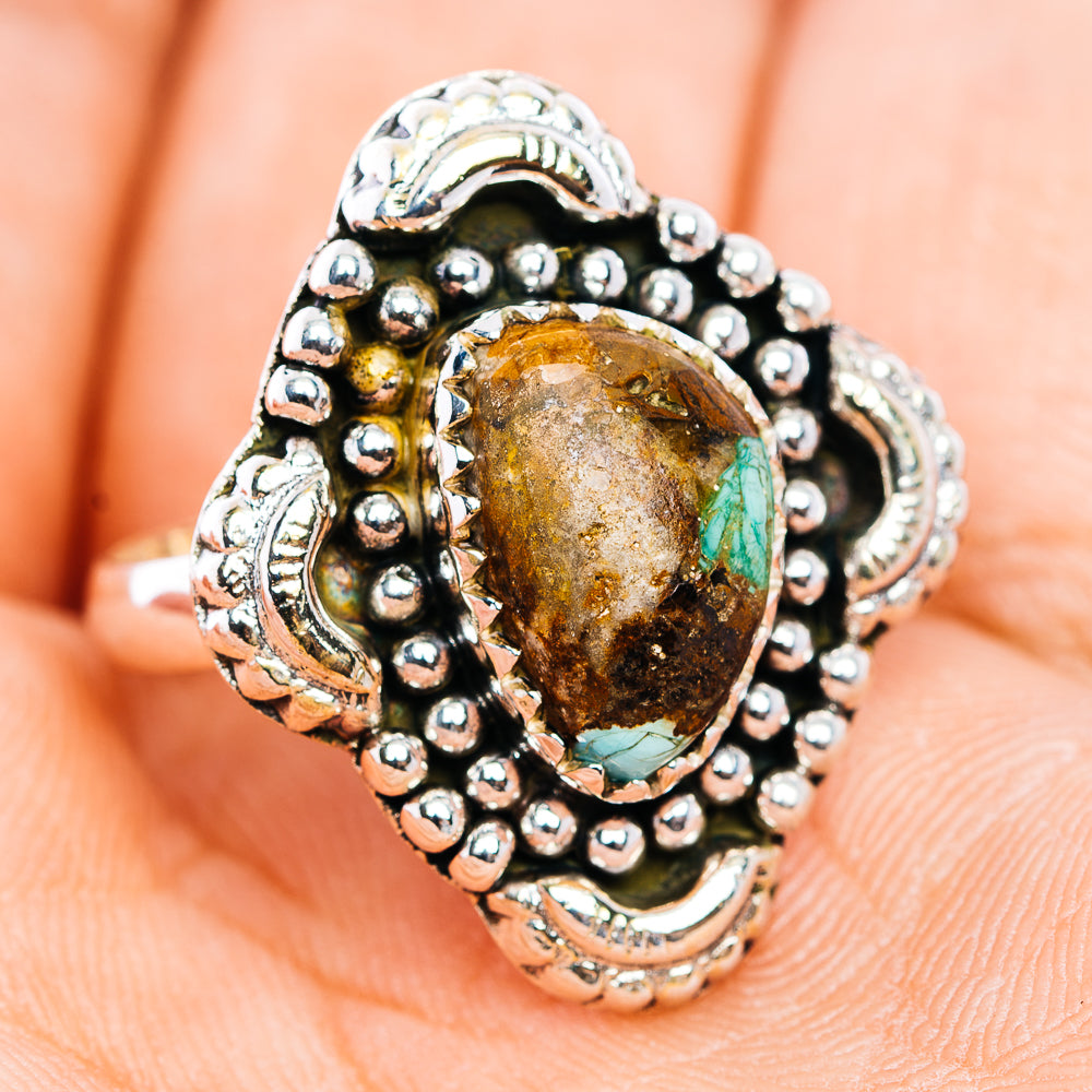 Royston Turquoise Ring Size 7.75 (.925 Sterling Silver)