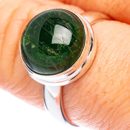 Rare Chrome Diopside Ring Size 8.75 (925 Sterling Silver) R2078