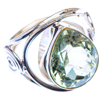 Green Amethyst Ring Size 5.75 (925 Sterling Silver) RING140150