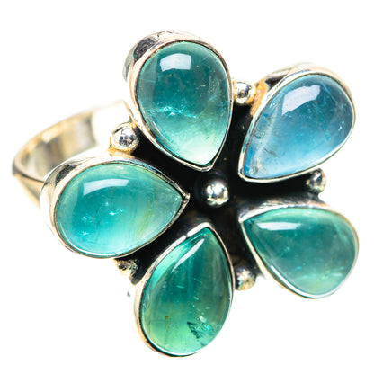 Blue Fluorite Ring Size 9.75 (925 Sterling Silver) RING138404
