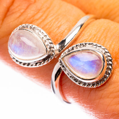 Premium Rainbow Moonstone Ring Size 9 (925 Sterling Silver) R141890