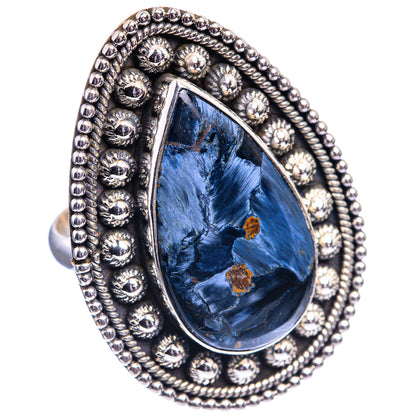 Large Pietersite Ring Size 9 (925 Sterling Silver) R142347