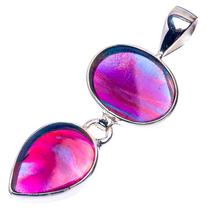 Aura Opal Pendant 1 5/8" (925 Sterling Silver) P38913