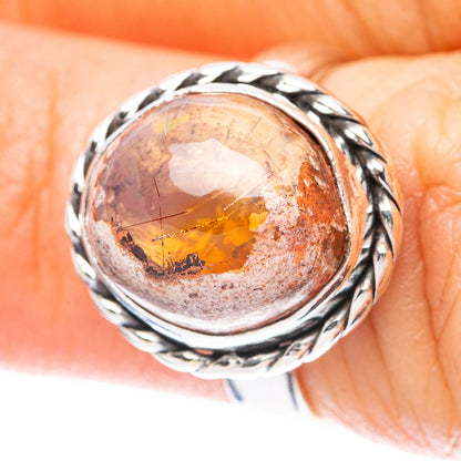 Rare Mexican Fire Opal Ring Size 5.5 (925 Sterling Silver) R3988