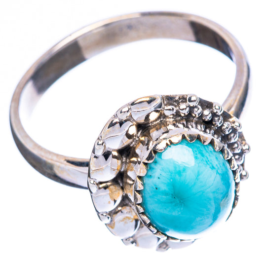 Larimar Ring Size 8 (925 Sterling Silver) R4499