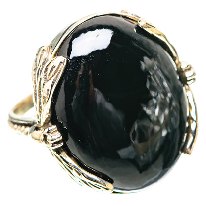 Black Onyx Ring Size 6.5 (925 Sterling Silver) RING138999