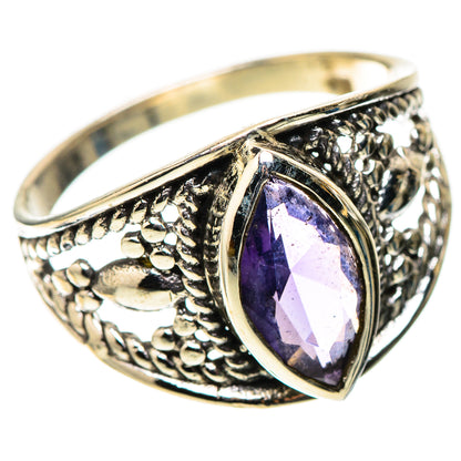 Faceted Iolite Dainty Ring Size 8 (925 Sterling Silver) RING138191