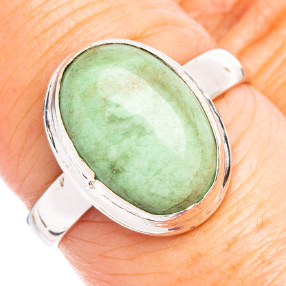 Variscite Ring Size 7.75 (.925 Sterling Silver)