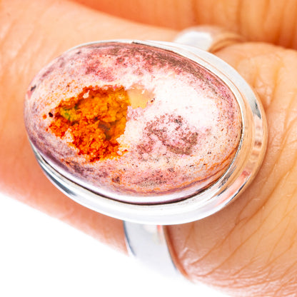 Mexican Fire Opal 925 Sterling Silver Ring Size 7 Ana Co R2474