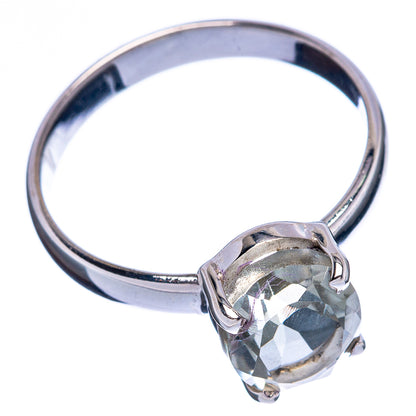 Green Amethyst Ring Size 8.75 (925 Sterling Silver) R146408