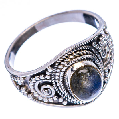 Labradorite Ring Size 7.5 (925 Sterling Silver) R146210